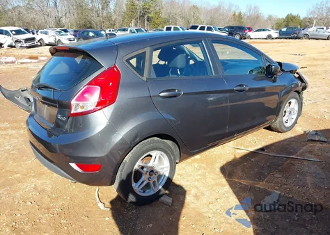 2018 Ford Fiesta Se из США, поврежденный, VIN 3FADP4EJ5JM110553